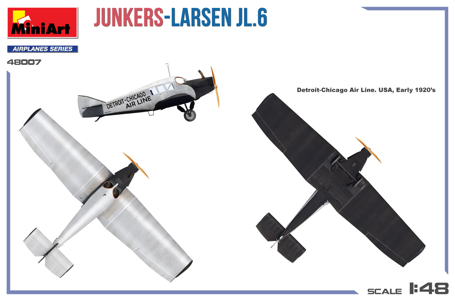 ak-interactive-1-48-junkers-larsen-jl-6-kit-aereo-storico image 4