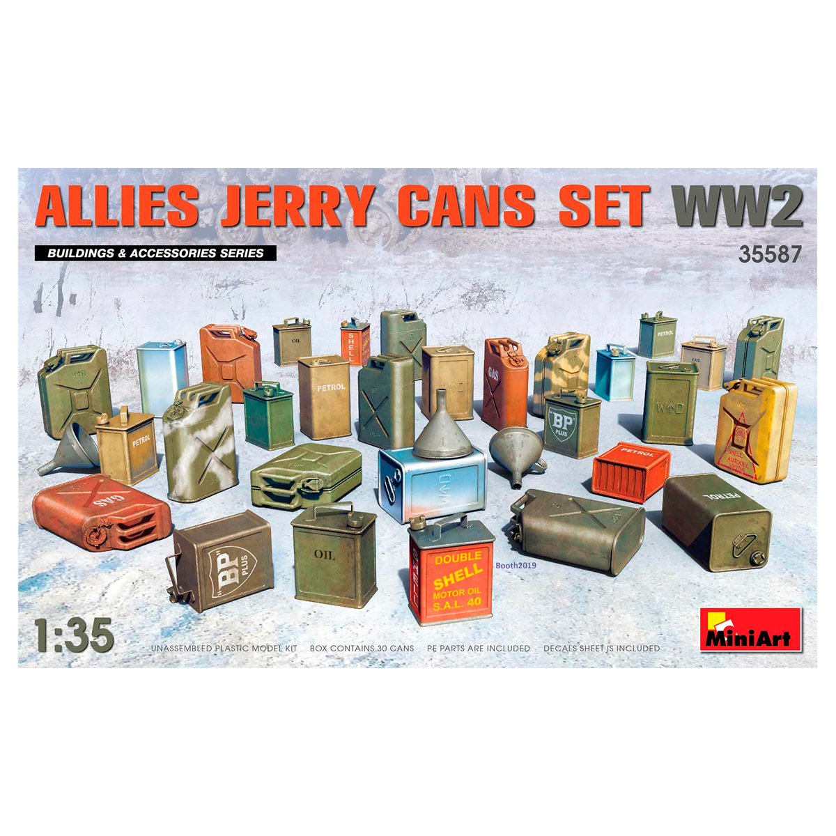 ak-interactive-1-35-allies-jerry-cans-set-ww2-set-taniche-alleate-scala-1-35 image 1
