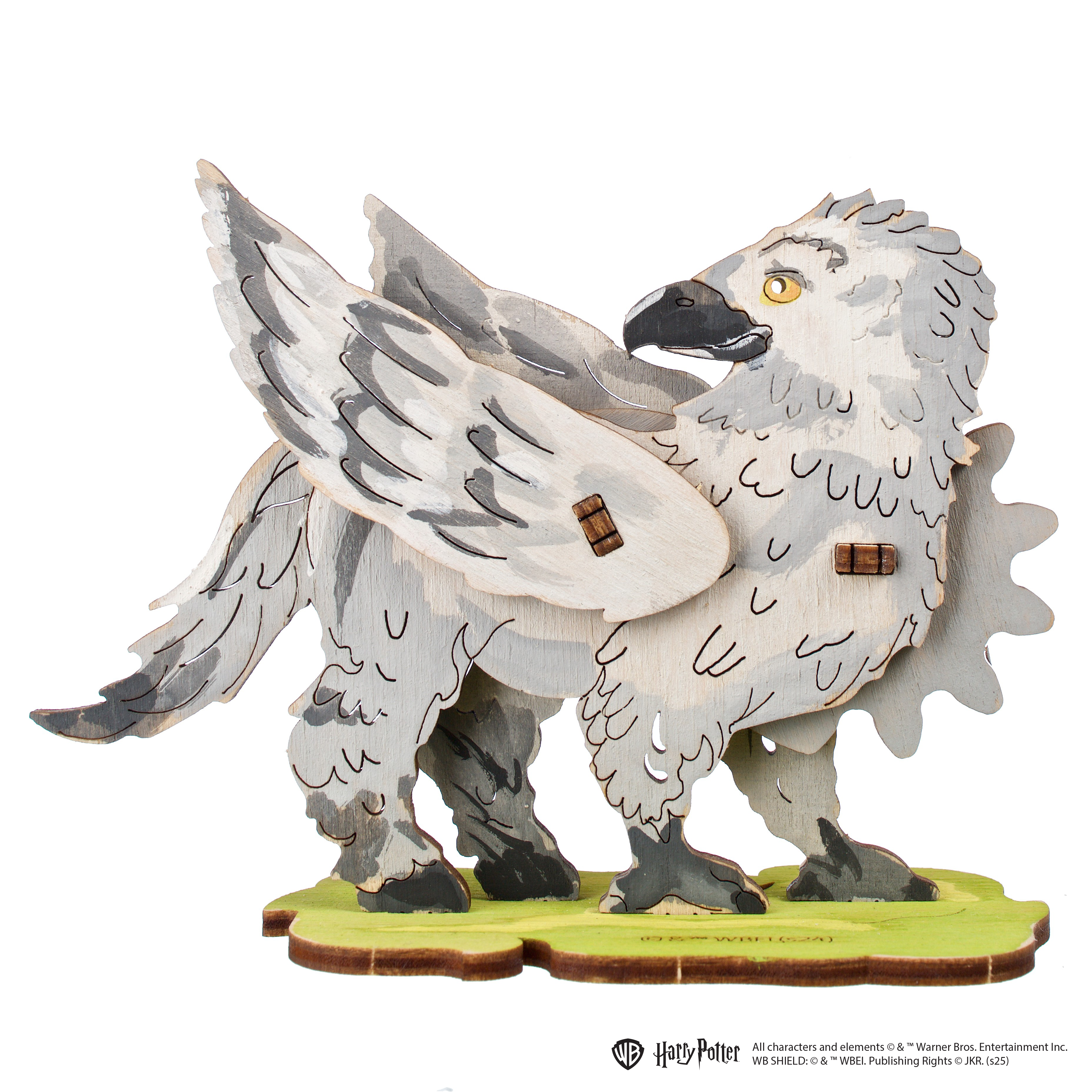 ugears-buckbeak-ippogrifo-modello-3d-da-colorare-in-legno-harry-potter image 2