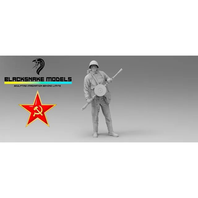ak-interactive-red-army-gunner-1-35-figura-in-resina-di-artigliere-sovietico image 1