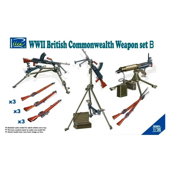 ak-interactive-wwii-british-commonwealth-weapon-set-b-1-35-kit-modellismo image 1