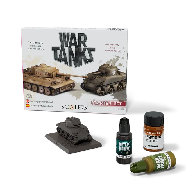 scale75-war-tanks-starter-set-kit-iniziale-carri-1-100-con-pitture image 1