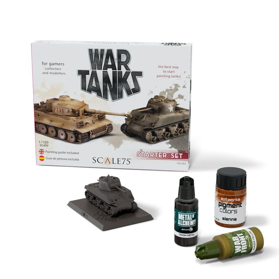 scale75-war-tanks-starter-set-kit-iniziale-carri-1-100-con-pitture image 1