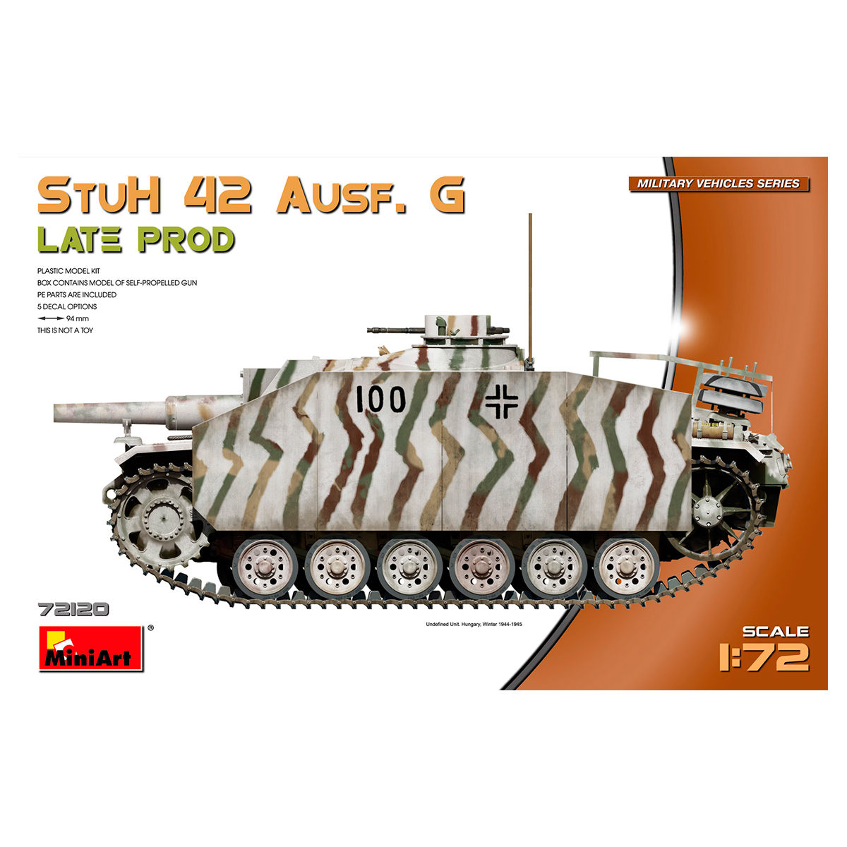 ak-interactive-stuh-42-ausf-g-late-prod-kit-modellismo-semovente-scala-1-72 image 1