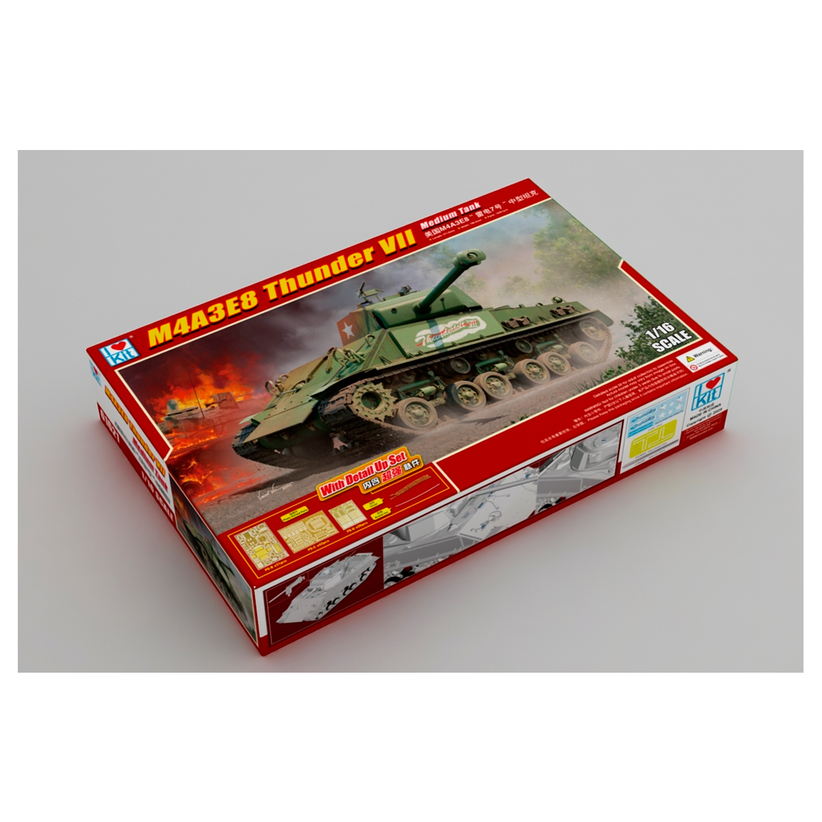 ak-interactive-1-16-m4a3e8-thunder-vii-carro-medio image 3