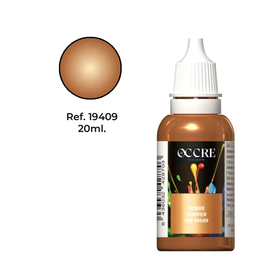 occre-vernice-acrilica-rame-20ml-per-modellismo image 1