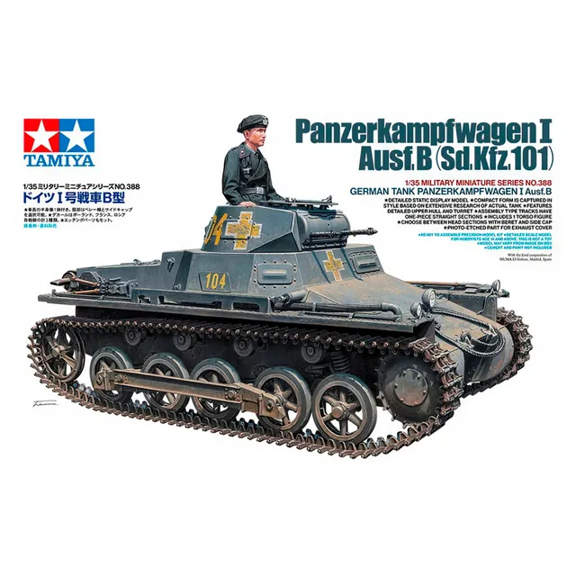 ak-interactive-panzerkampfwagen-i-ausf-b-1-35-kit-modellismo-da-costruire image 1