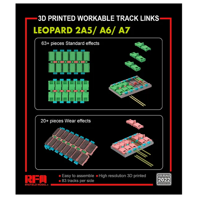 ak-interactive-3d-printed-workable-track-links-for-leopard-2a5-a6-a7-1-35-cingol image 1