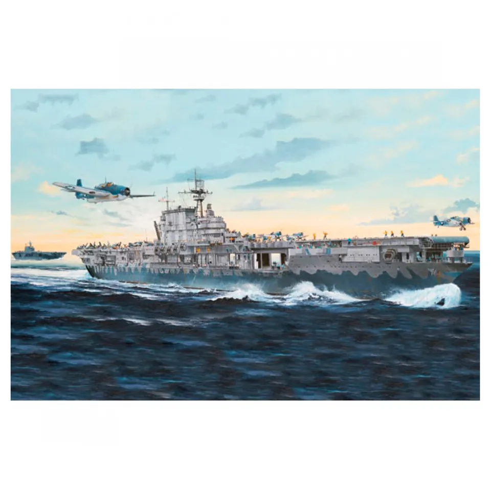 uss-hornet-cv-8-1-200-maqueta-de-portaaviones-ak-interactive image 1