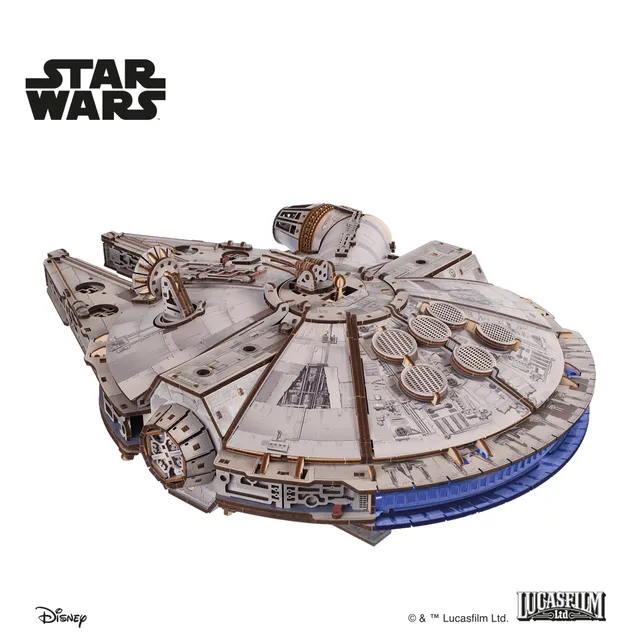 ugears-millennium-falcon-star-wars-1-75-astronave-da-costruire image 1