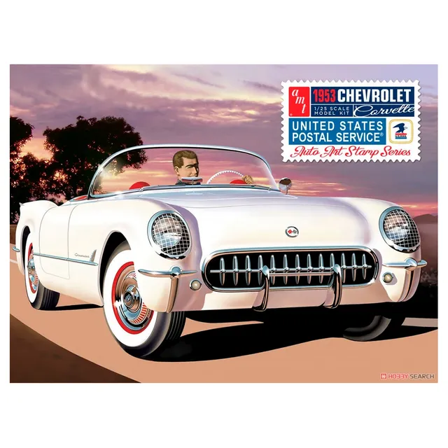 ak-interactive-1-25-usps-stamp-series-1953-chevrolet-corvette image 1