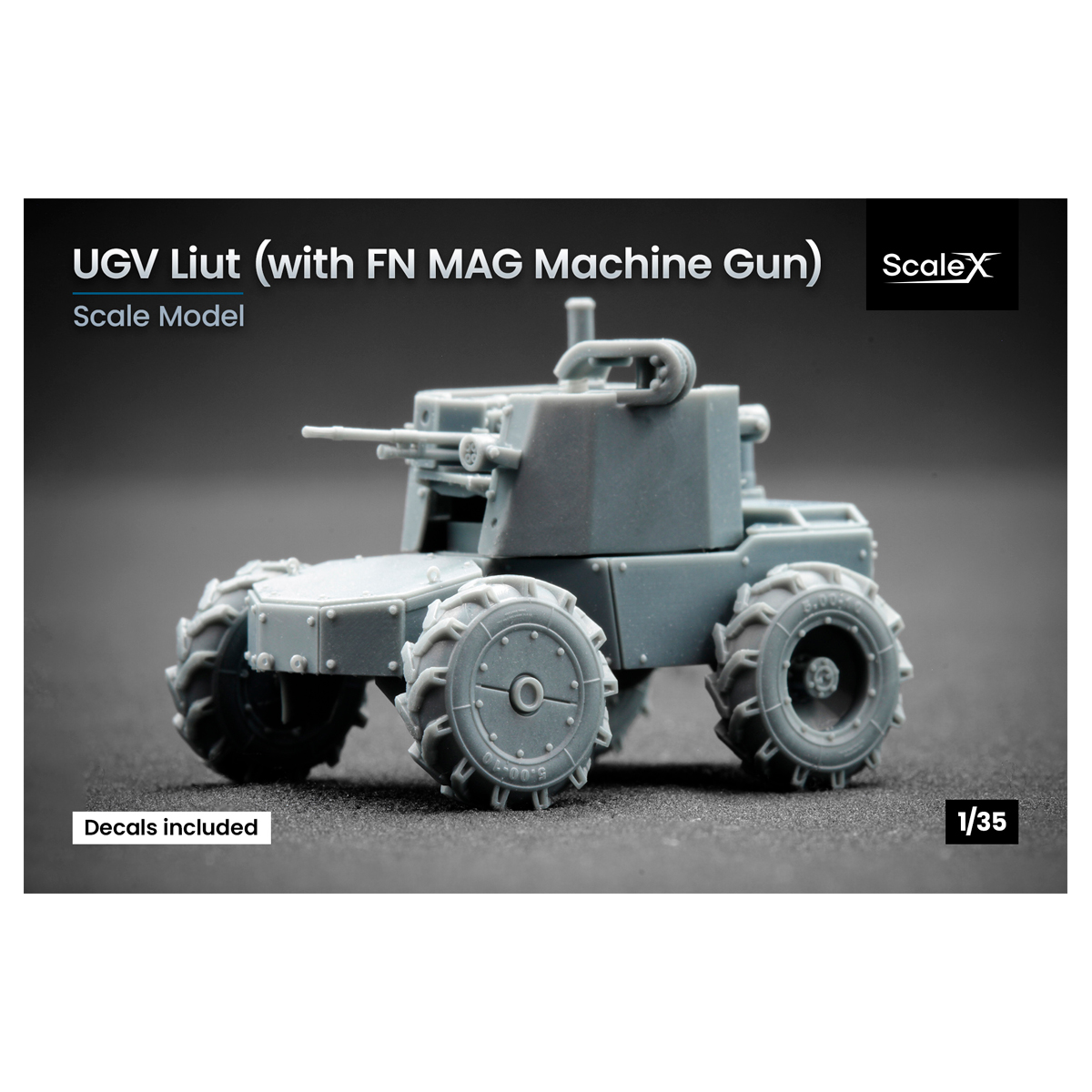 ak-interactive-ugv-liut-mag-1-35-kit-modello-veicolo-terrestre-senza-equipaggio image 1