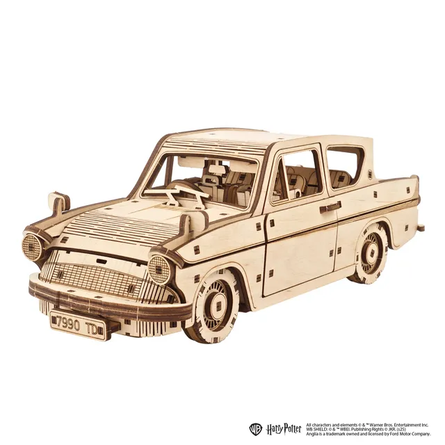 ugears-flying-ford-anglia-harry-potter-auto-volante-in-legno image 1