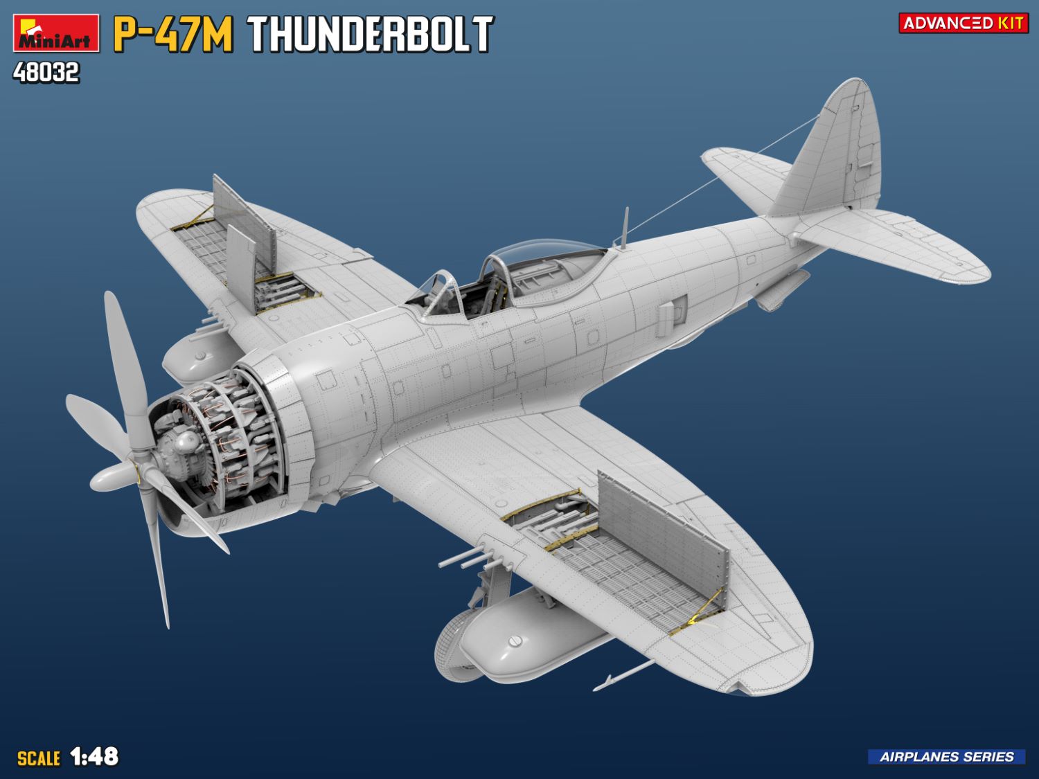 ak-interactive-1-48-p-47m-thunderbolt-advanced-kit-kit-aereo-caccia-usa image 2
