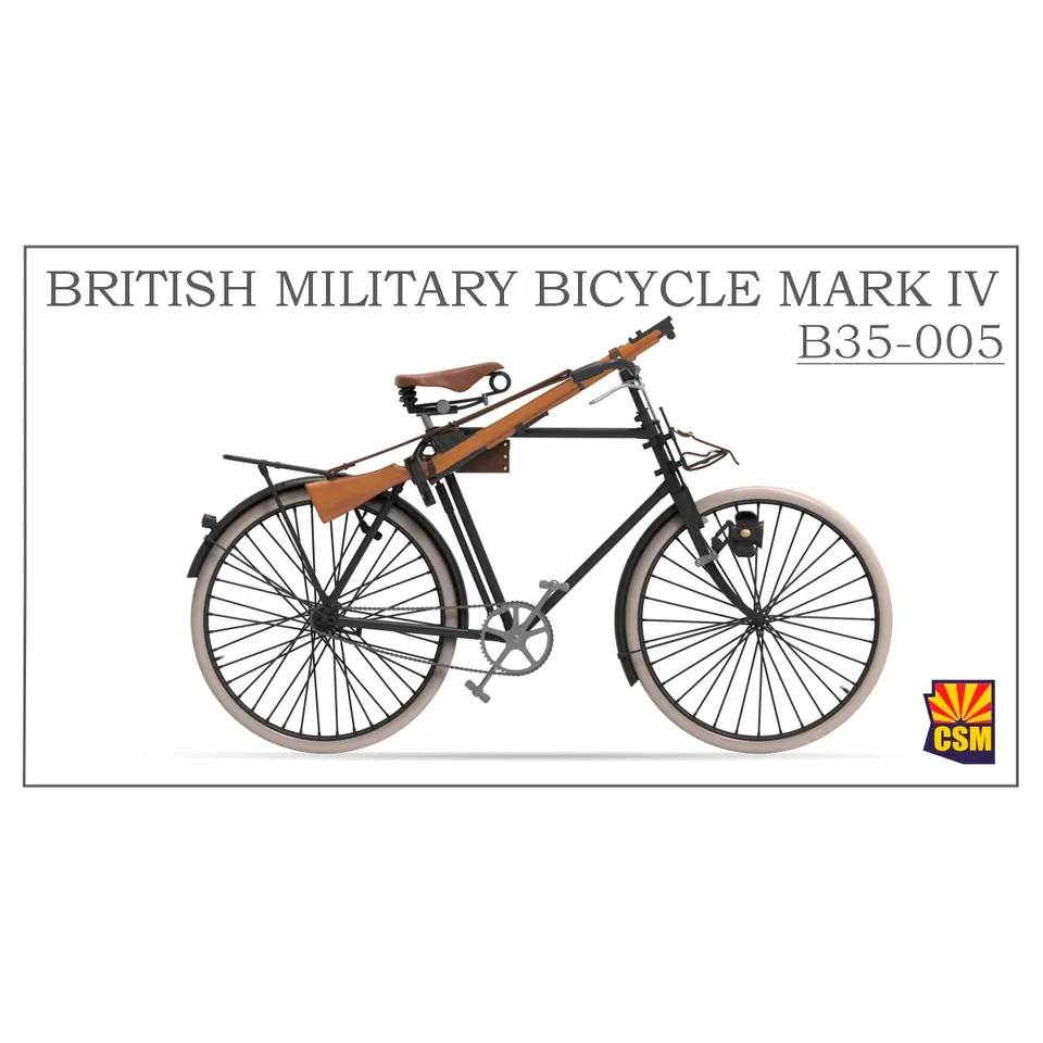 ak-interactive-1-35-british-military-bicycle-mark-iv-kit-bicicletta-militare-bri image 1