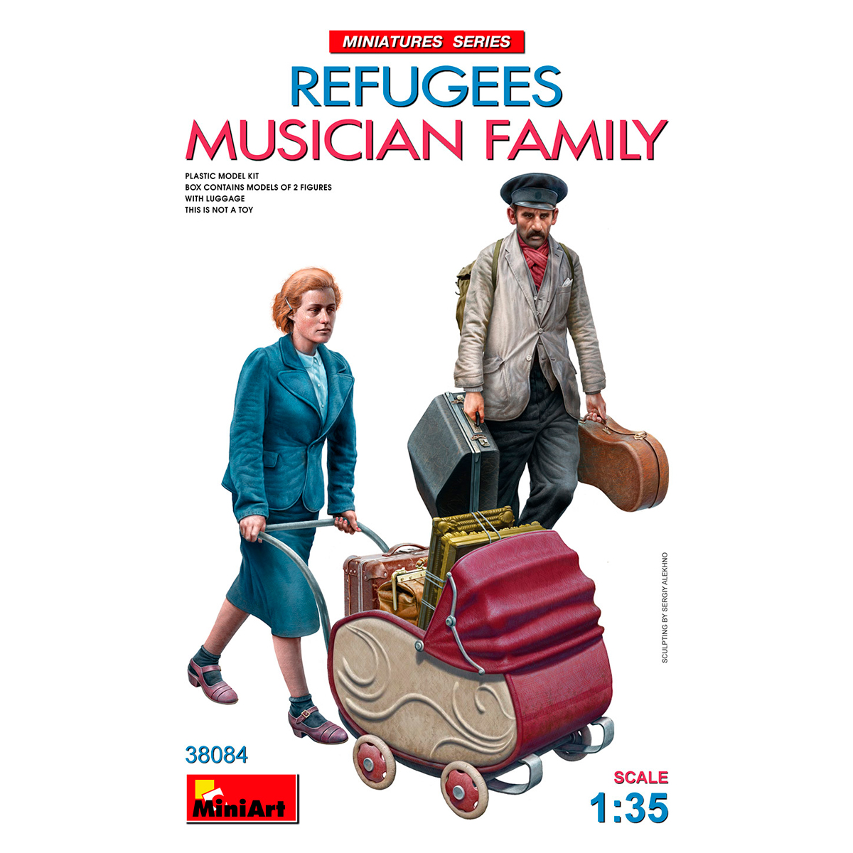 ak-interactive-1-35-refugees-musician-family-figure-modellismo image 1