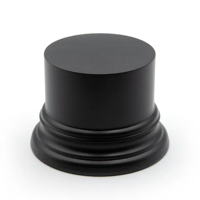 ak-interactive-base-tonda-in-legno-nera-5-cm-x-5-5-cm image 1