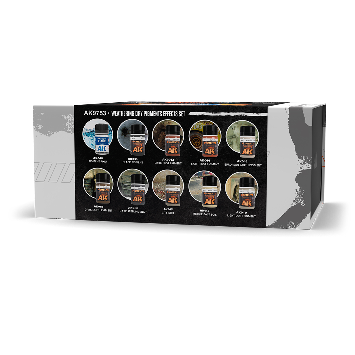 ak-interactive-set-di-effetti-pigmenti-secchi-per-weathering-kit-modellismo image 2