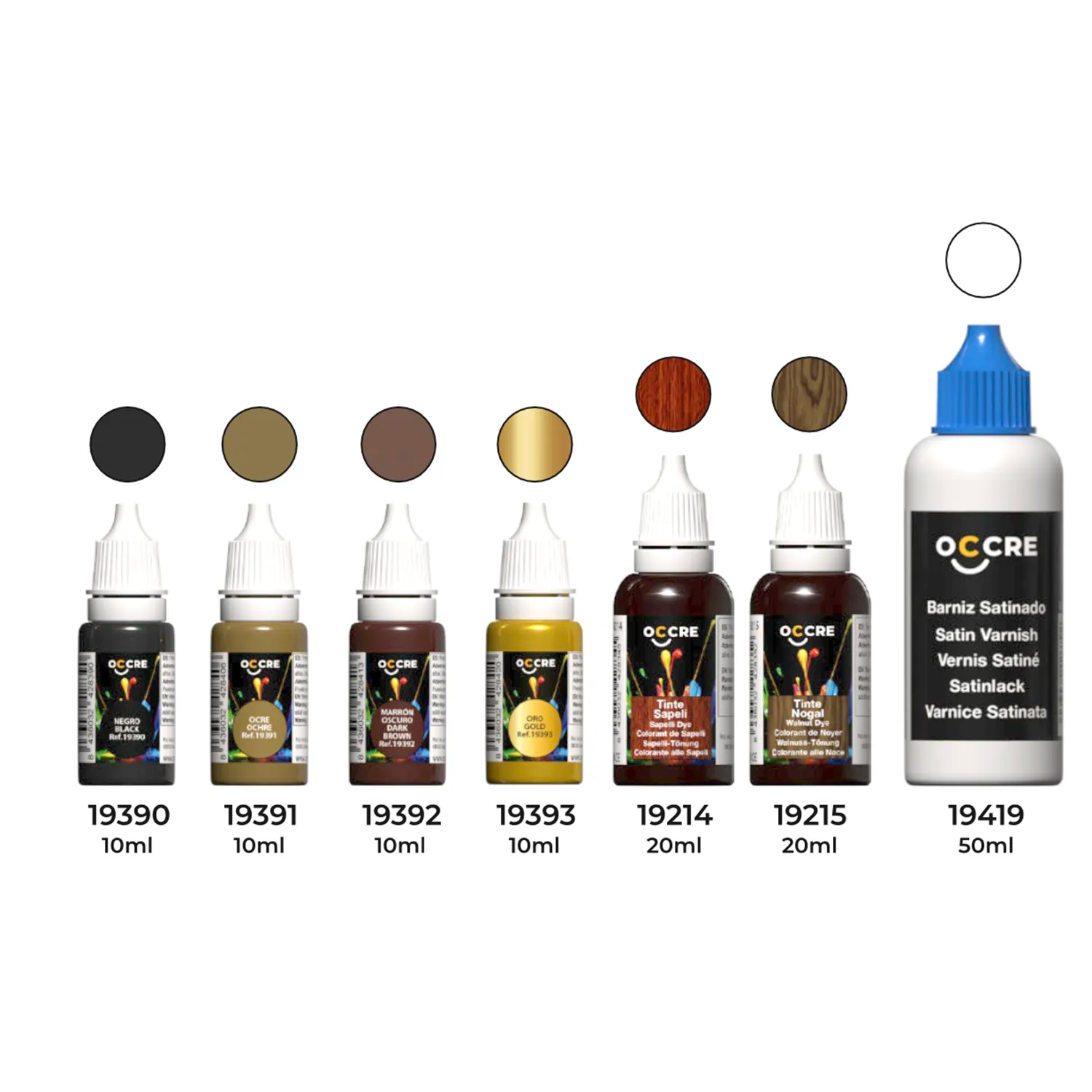 occre-pack-colori-acrilici-buccaneer-7-vasetti image 1