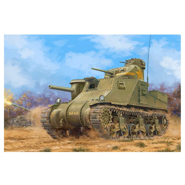 ak-interactive-m3-lee-medium-tank-1-35-kit-di-modellismo-da-costruire image 1