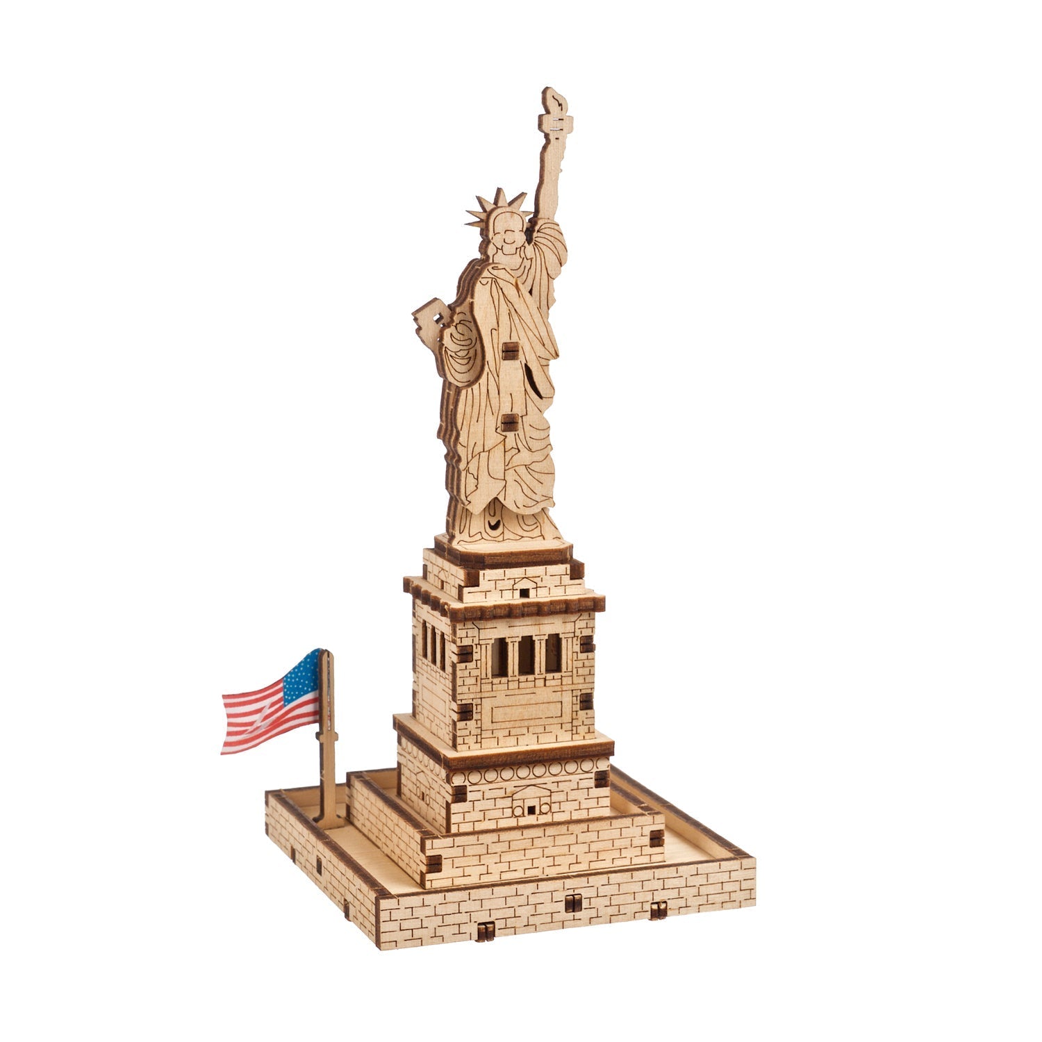 ugears-statua-della-libert-kit-di-modellismo-meccanico-in-legno image 2