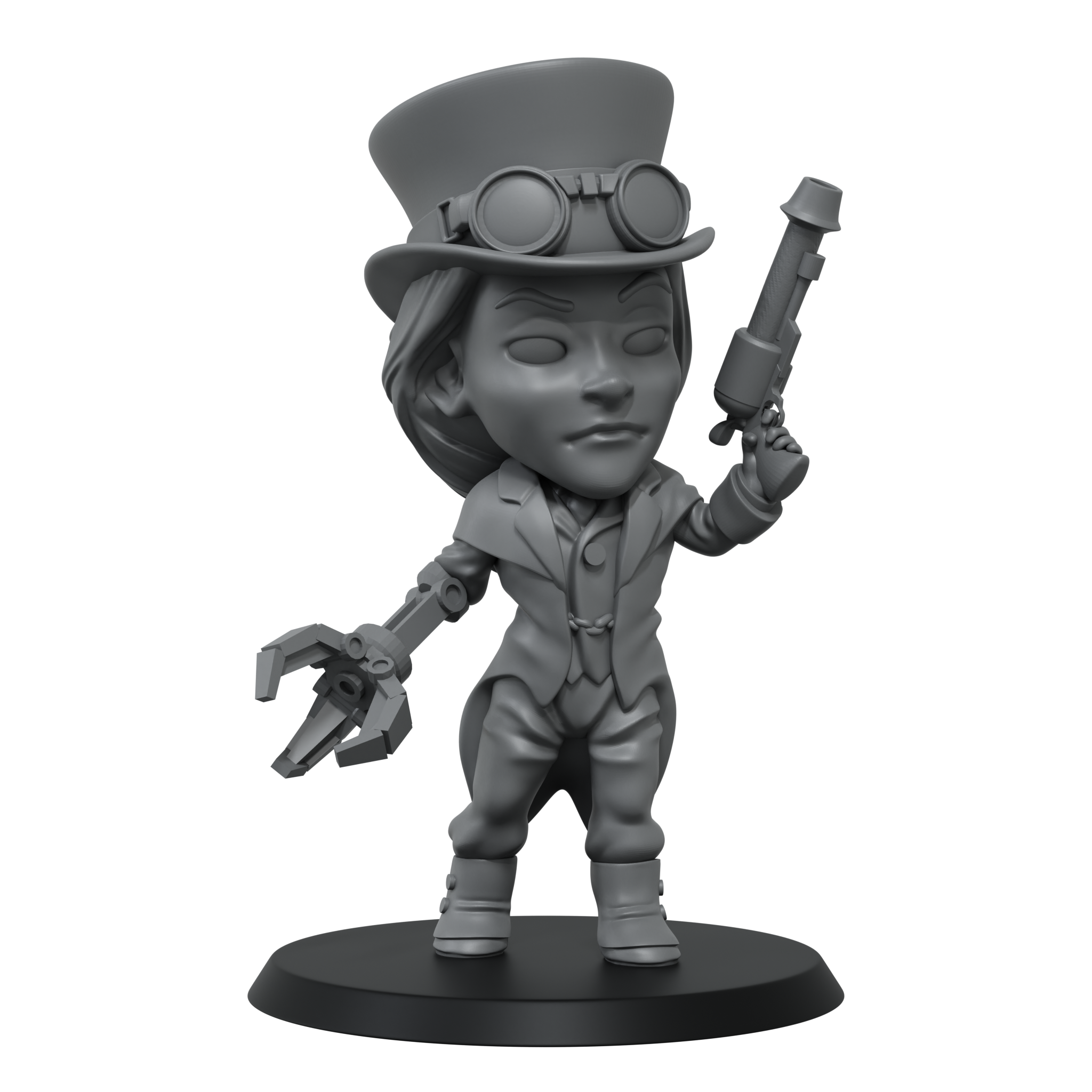 scale75-matt-darcy-miniatura-chibi-the-smog-riders-35mm-in-resina image 3