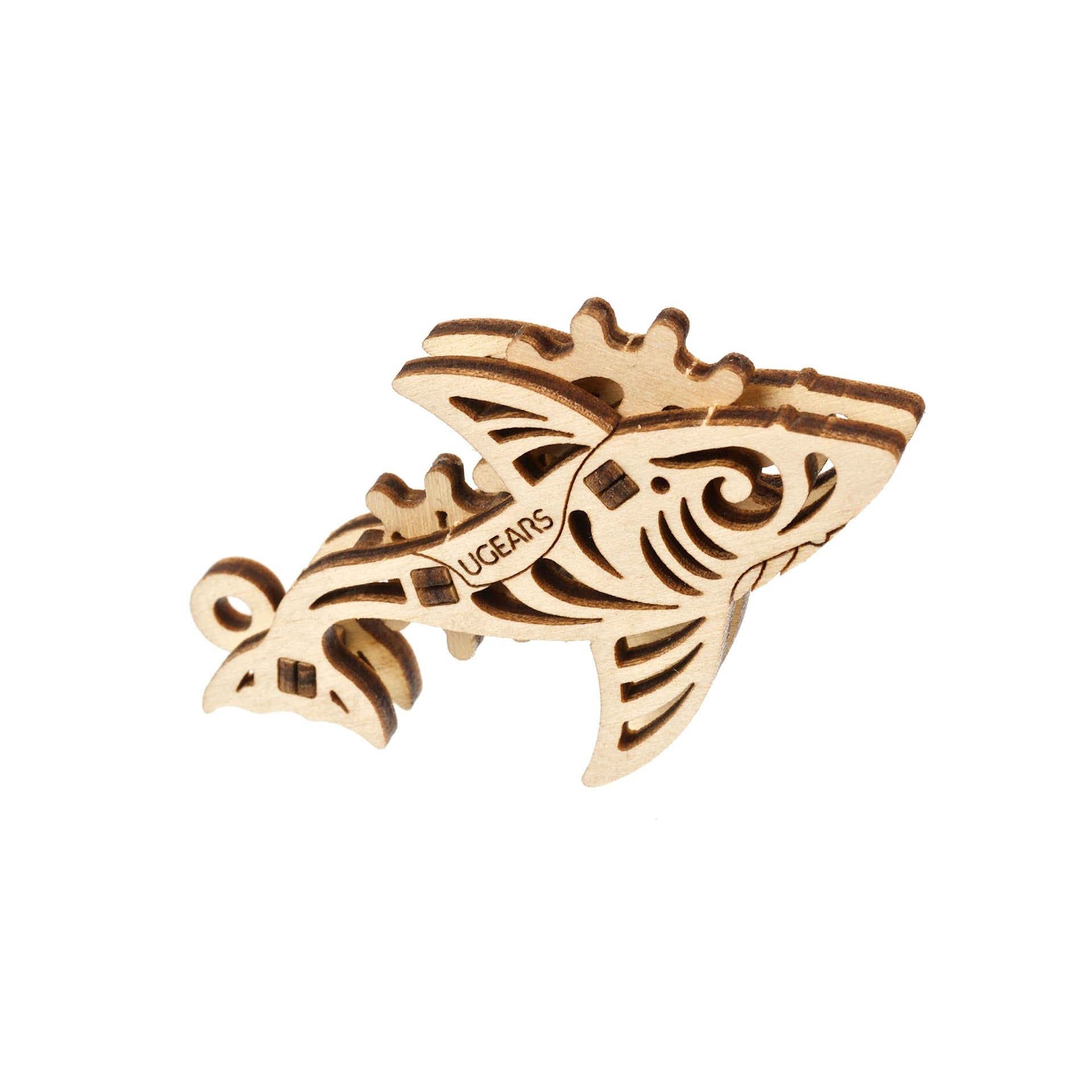 ugears-u-fidgets-pacific-ocean-kit-di-modellismo-marino-in-legno-4-pezzi image 4
