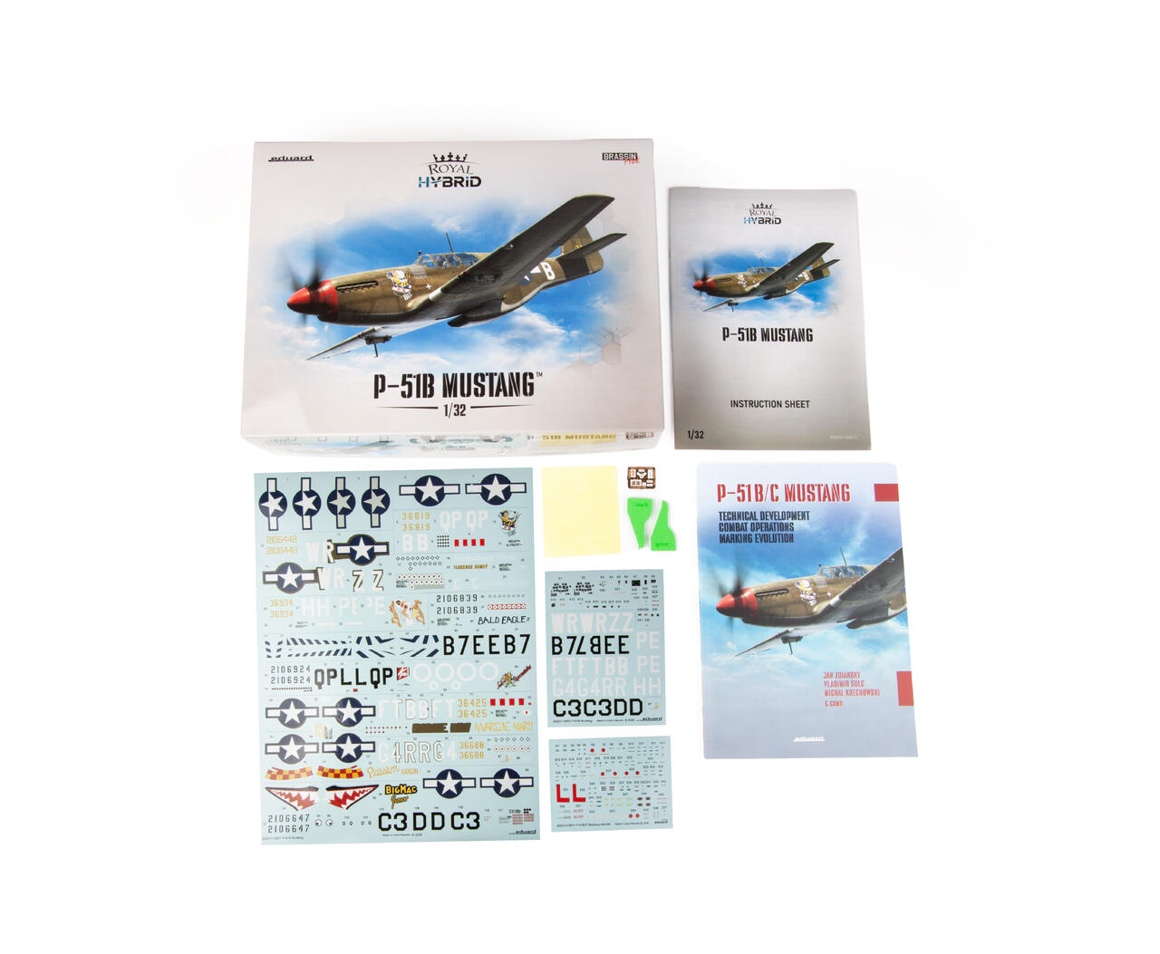 ak-interactive-1-32-p-51b-mustang-kit-aereo-scala-1-32 image 2