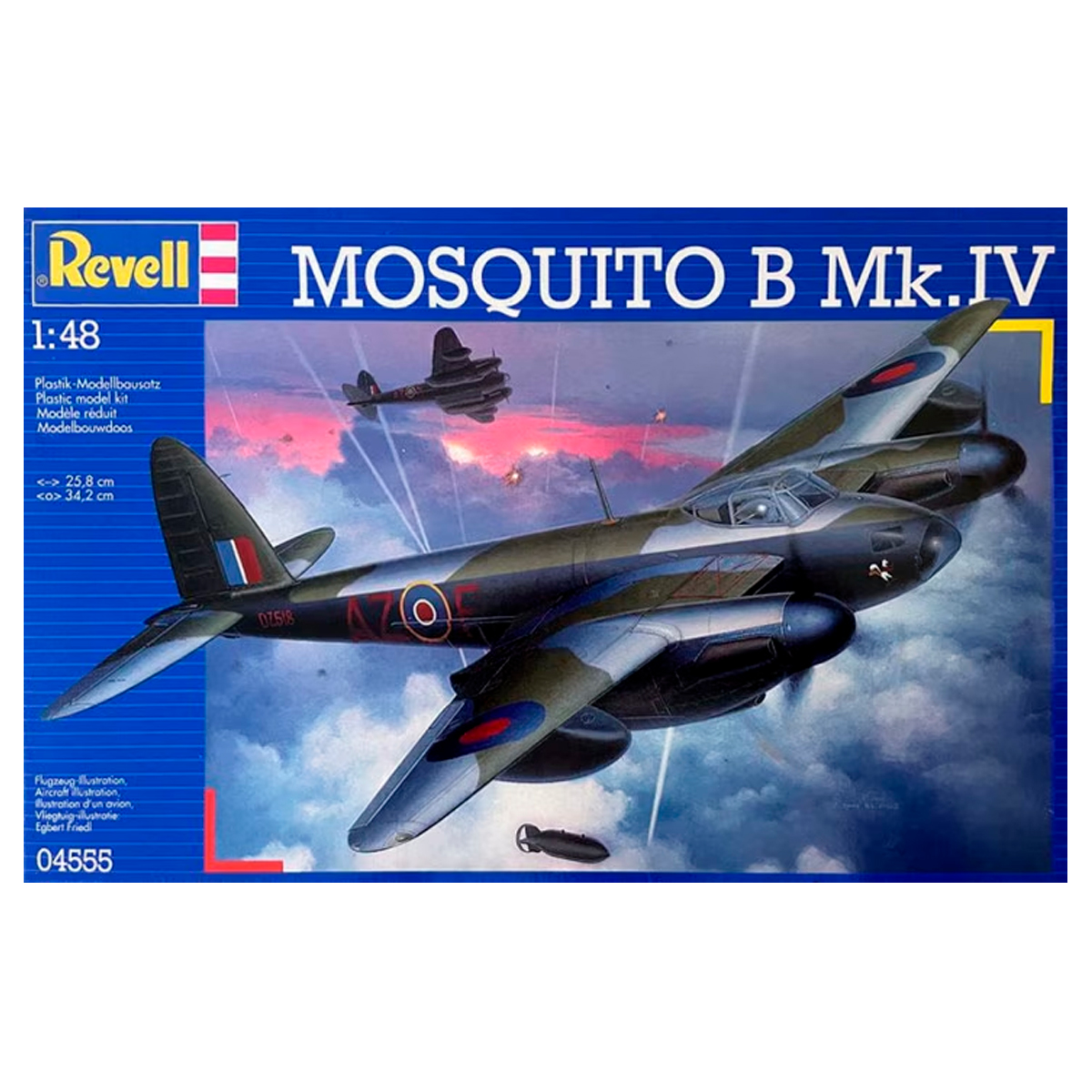 ak-interactive-1-48-mosquito-b-mk-iv-kit-bombardiere-britannico image 1