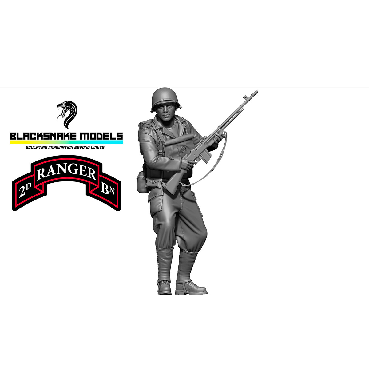 ak-interactive-1-35-ranger-05-on-the-attack-figura-da-montare-e-dipingere image 3