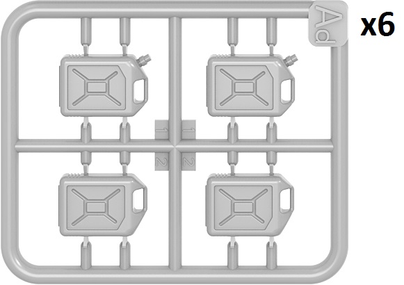 ak-interactive-1-24-plastic-cans-20l-set-taniche-per-modellismo image 2