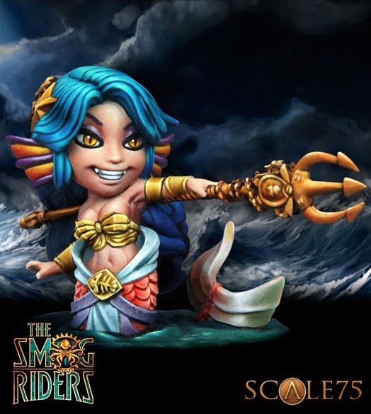 scale75-scylla-the-smog-riders-35mm-figura-chibi-fantasy-in-resina-da-dipingere image 2