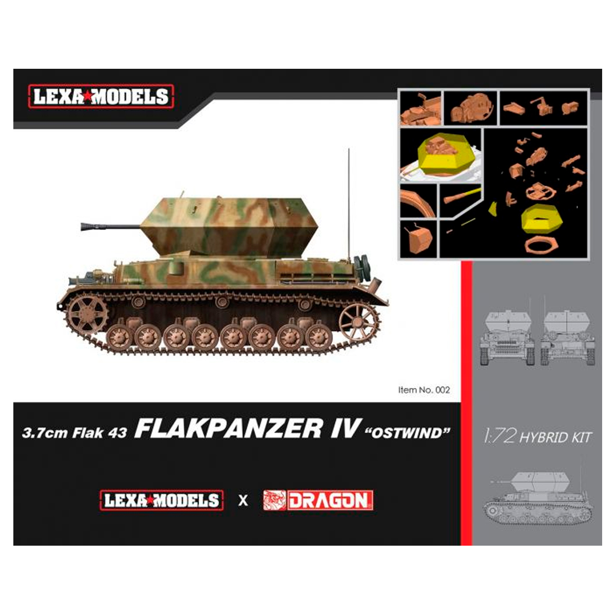 ak-interactive-3-7cm-flak43-flakpanzer-iv-ostwind-modello-in-scala-1-72 image 1