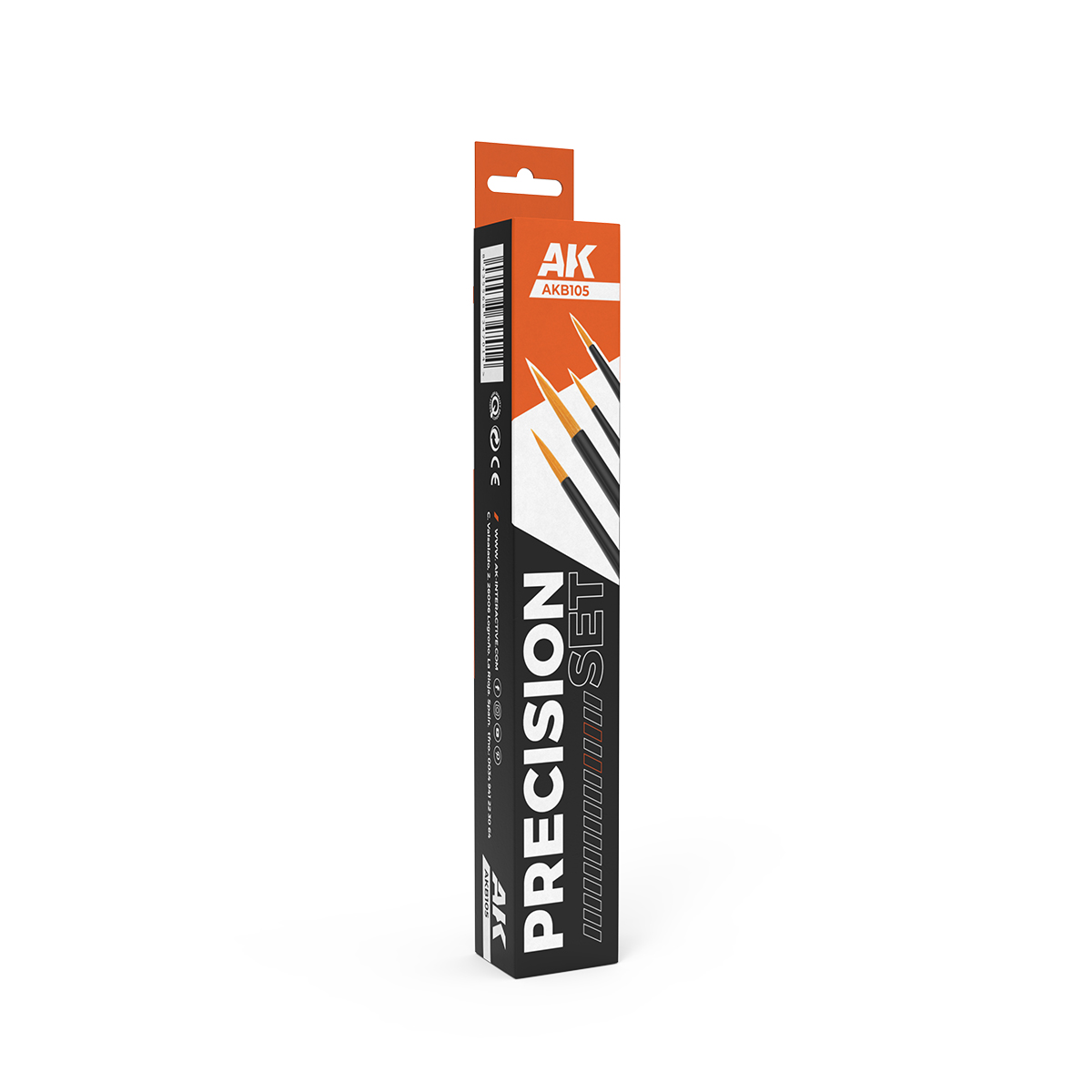 ak-interactive-set-di-pennelli-di-precisione-pennelli-per-modellismo-e-pittura image 1