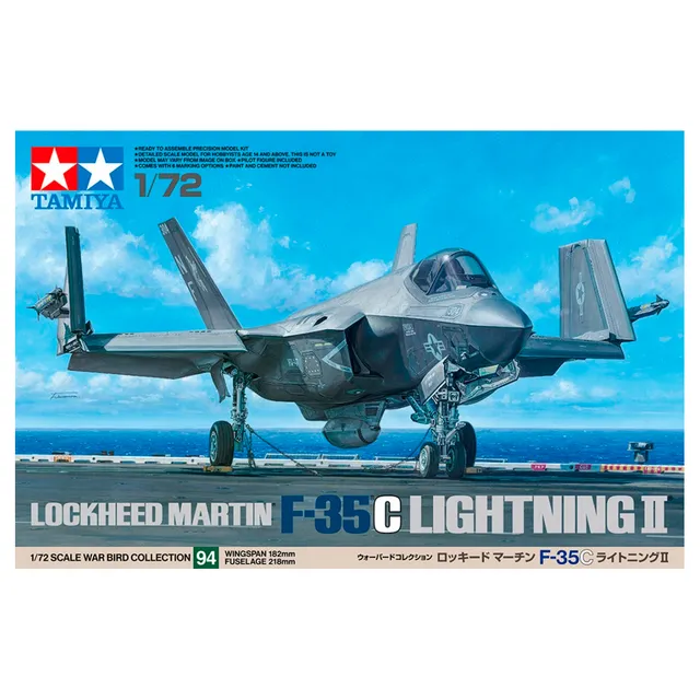 ak-interactive-1-72-lockheed-martin-f-35c-lightning-ii-kit-modellismo-scala-1-72 image 1