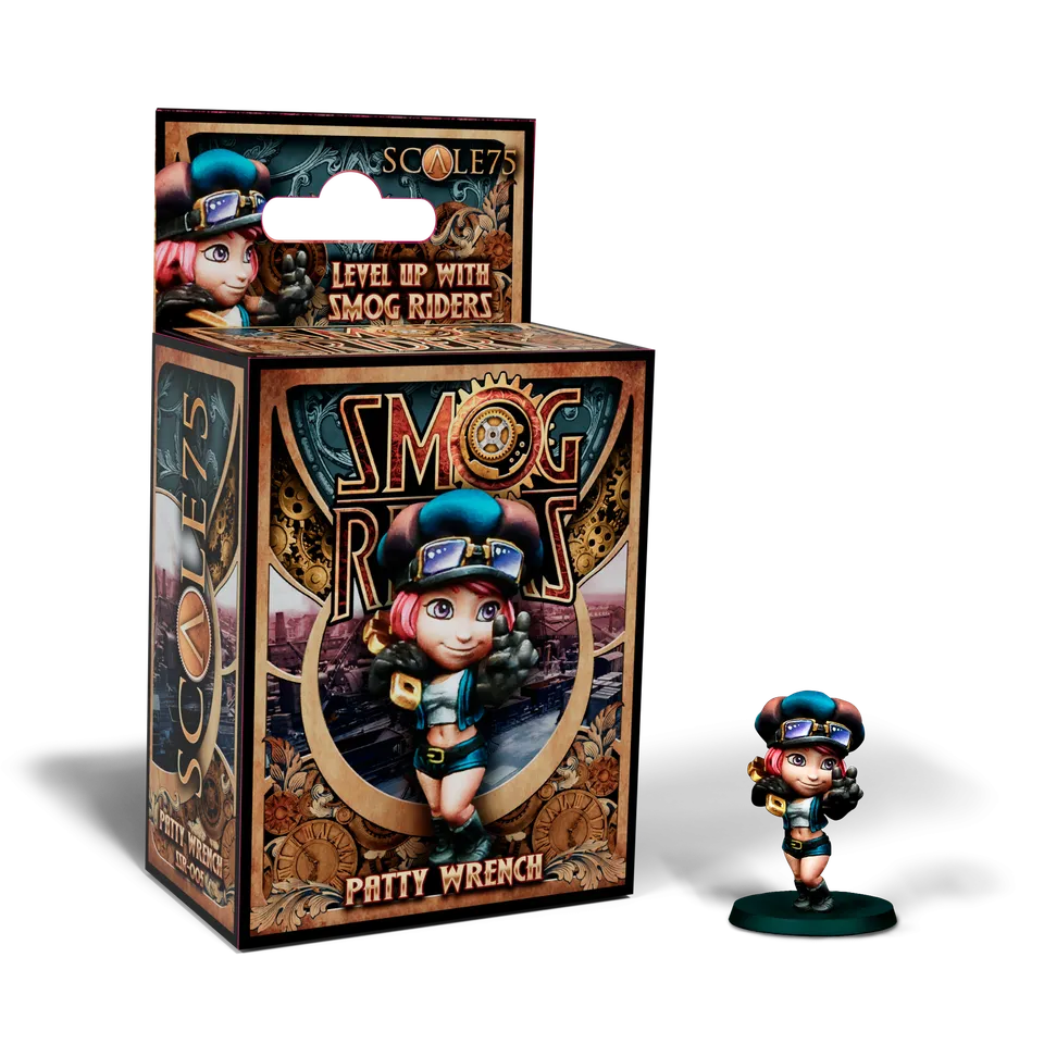 scale75-patty-wrench-the-smog-riders-chibi-miniatura-35mm-in-resina image 1