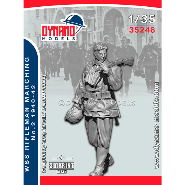 ak-interactive-1-35-german-wss-rifleman-marching-no-2-1940-42-kit-di-modellismo- image 1