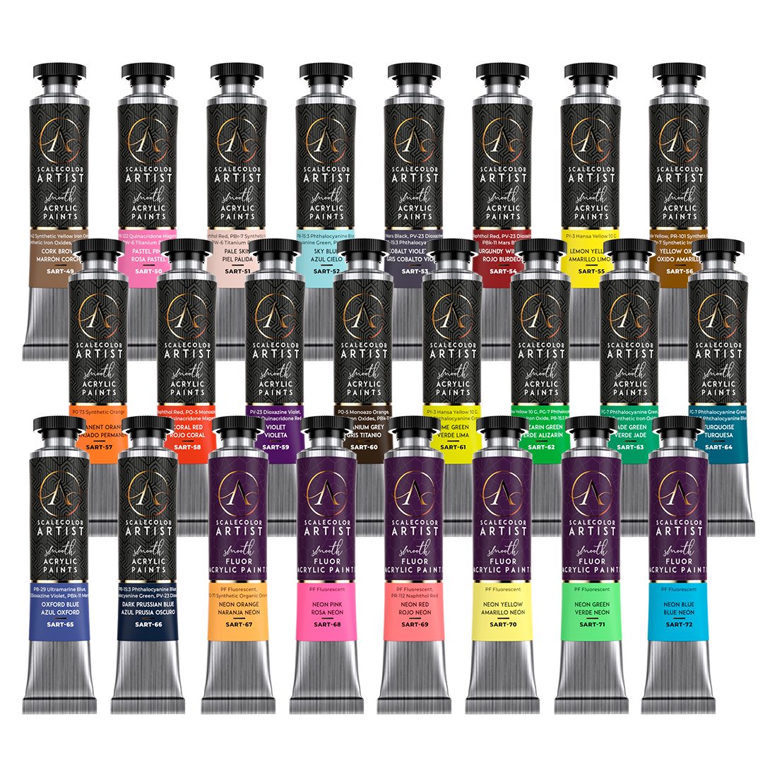 scale75-scalecolor-artist-collection-2-set-colori-acrilici-premium image 1