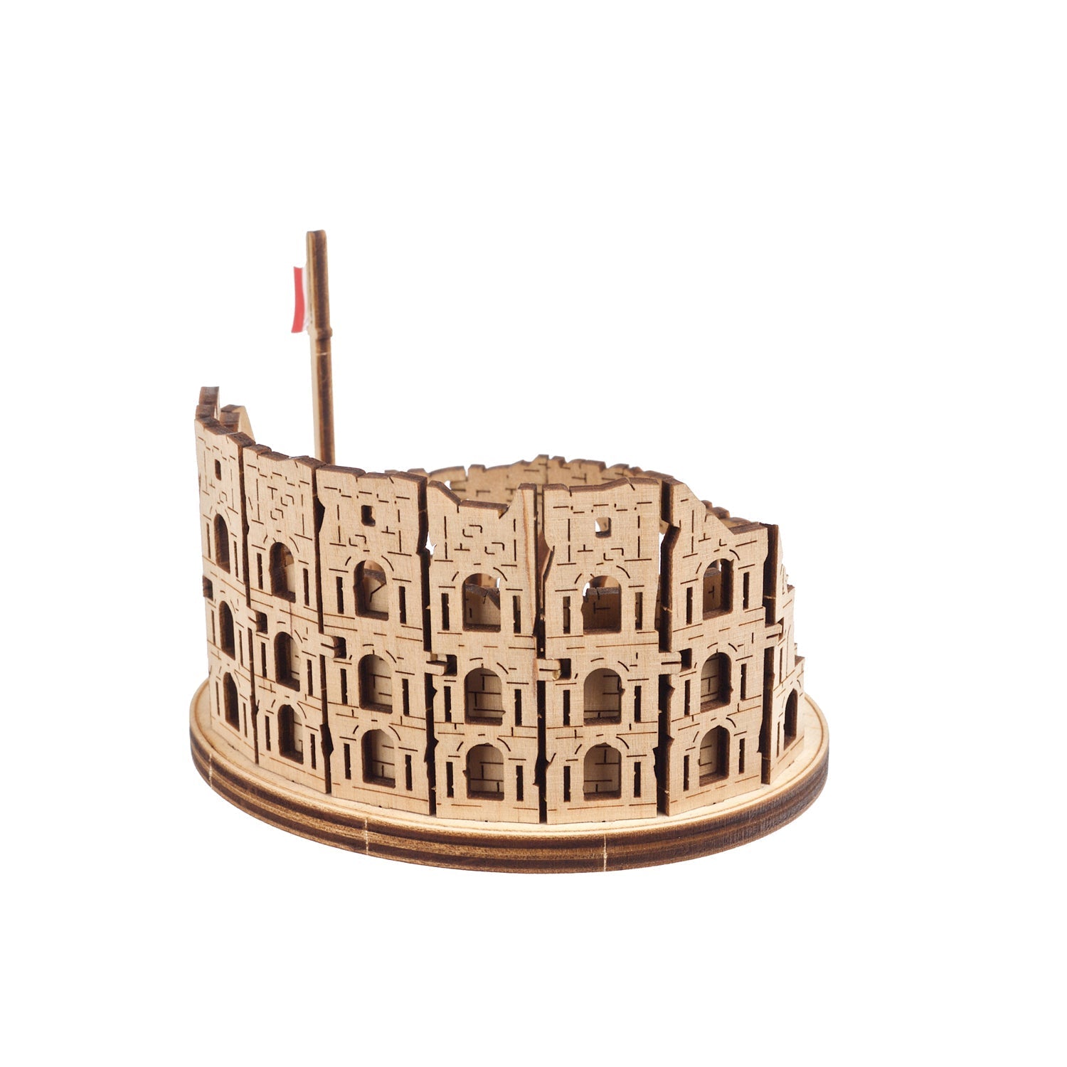 ugears-colosseo-di-roma-modello-3d-in-legno-da-costruire image 3