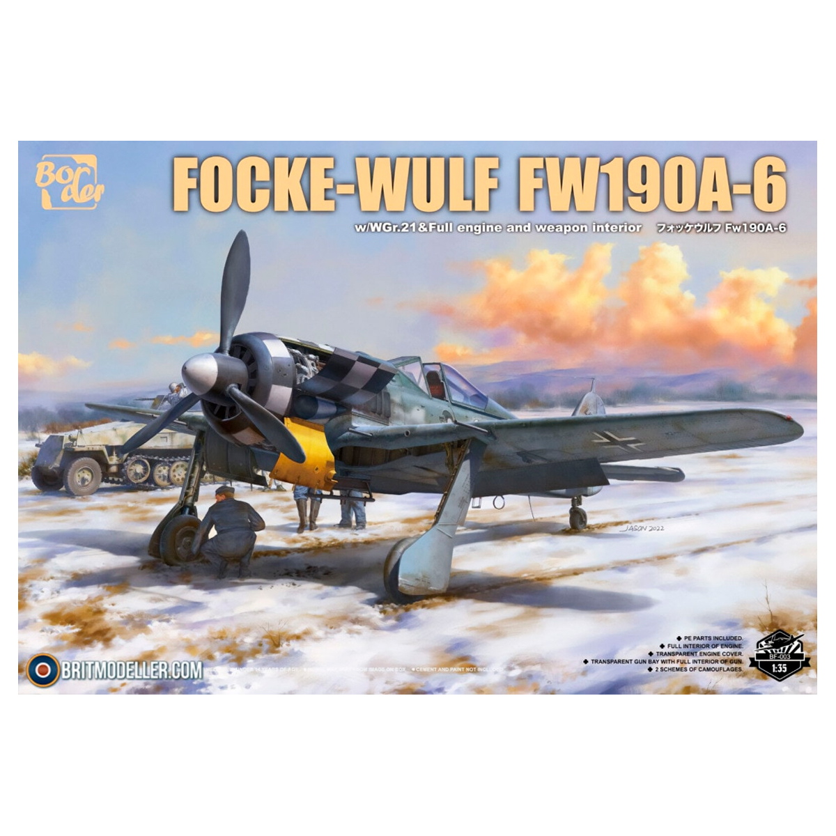 ak-interactive-focke-wulf-fw190a-6-con-wgr-21-scala-1-35-kit-aereo image 1