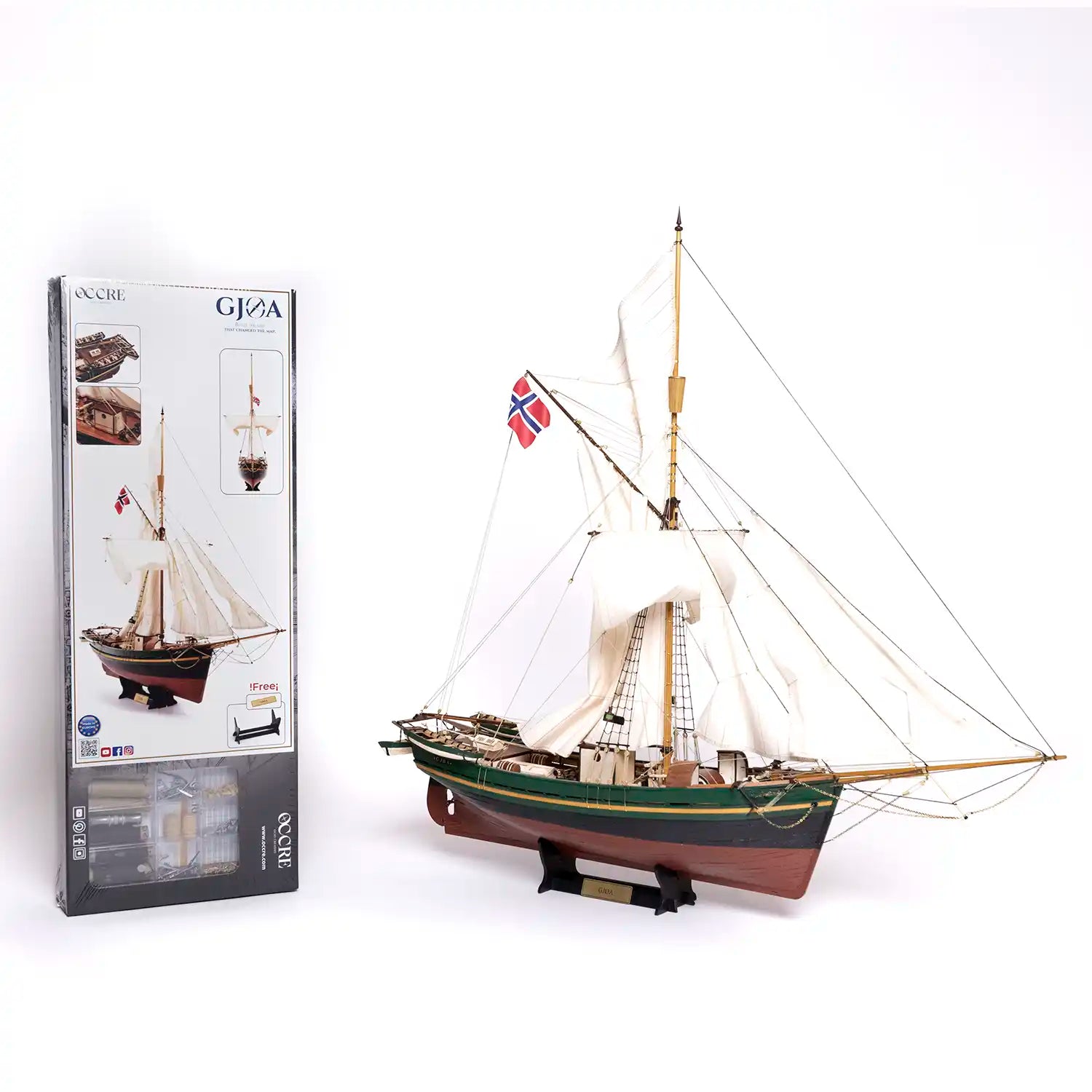 occre-gj-a-nave-di-amundsen-modellino-in-legno-scala-1-45 image 3