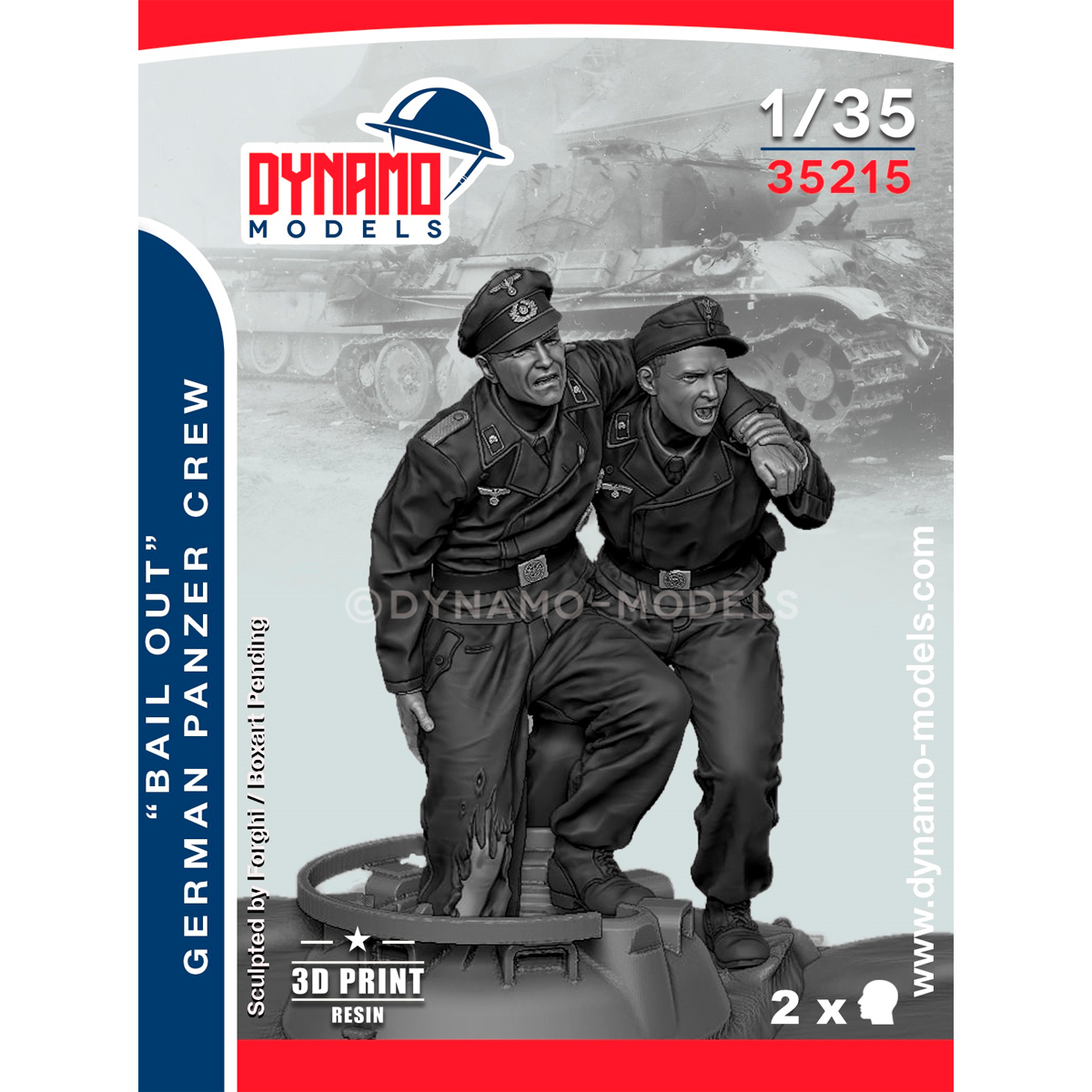 ak-interactive-1-35-bail-out-german-tank-crew-set-set-figure-in-resina image 1