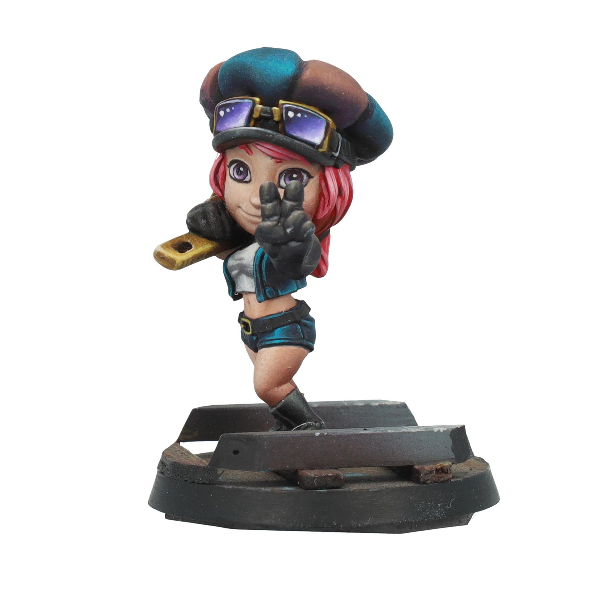 scale75-patty-wrench-the-smog-riders-chibi-miniatura-35mm-in-resina image 6