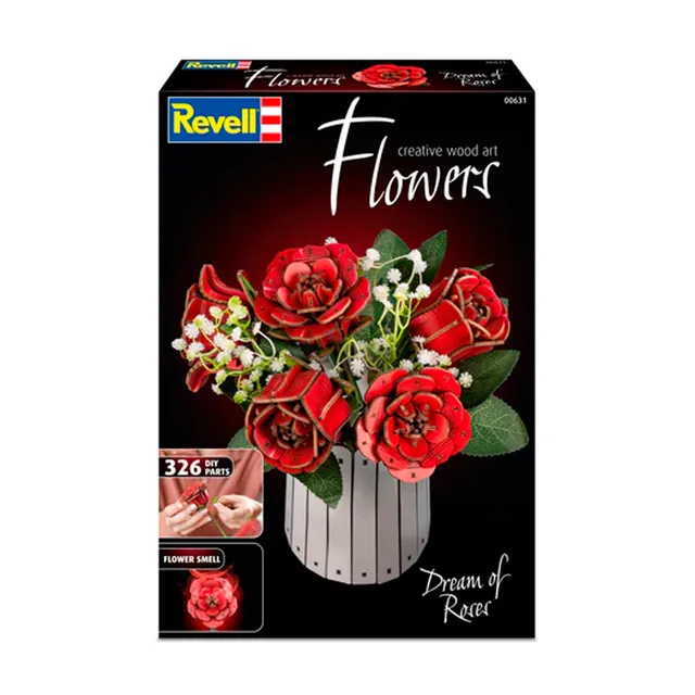 ak-interactive-bricks-creative-wood-art-dream-of-roses image 1