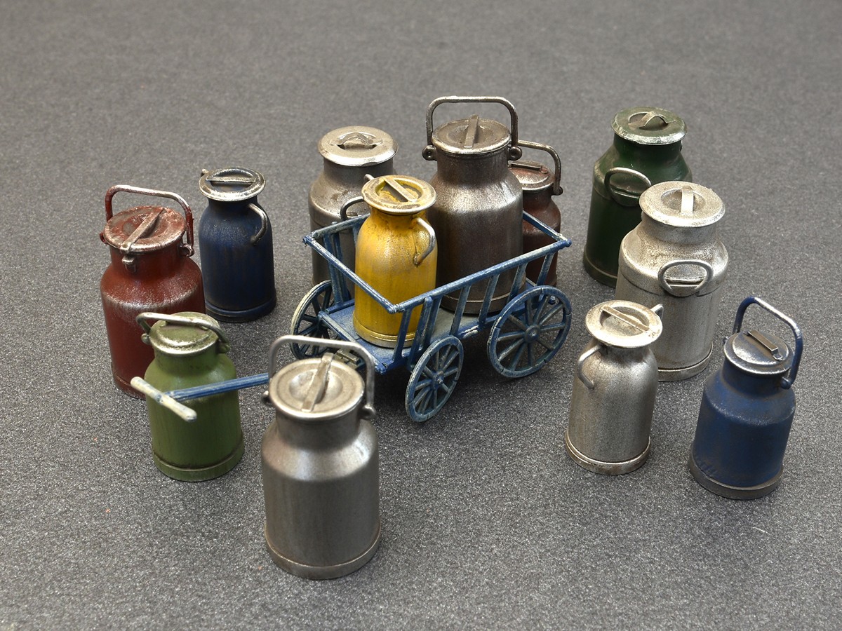 ak-interactive-1-35-milk-cans-with-small-cart-2 image 6