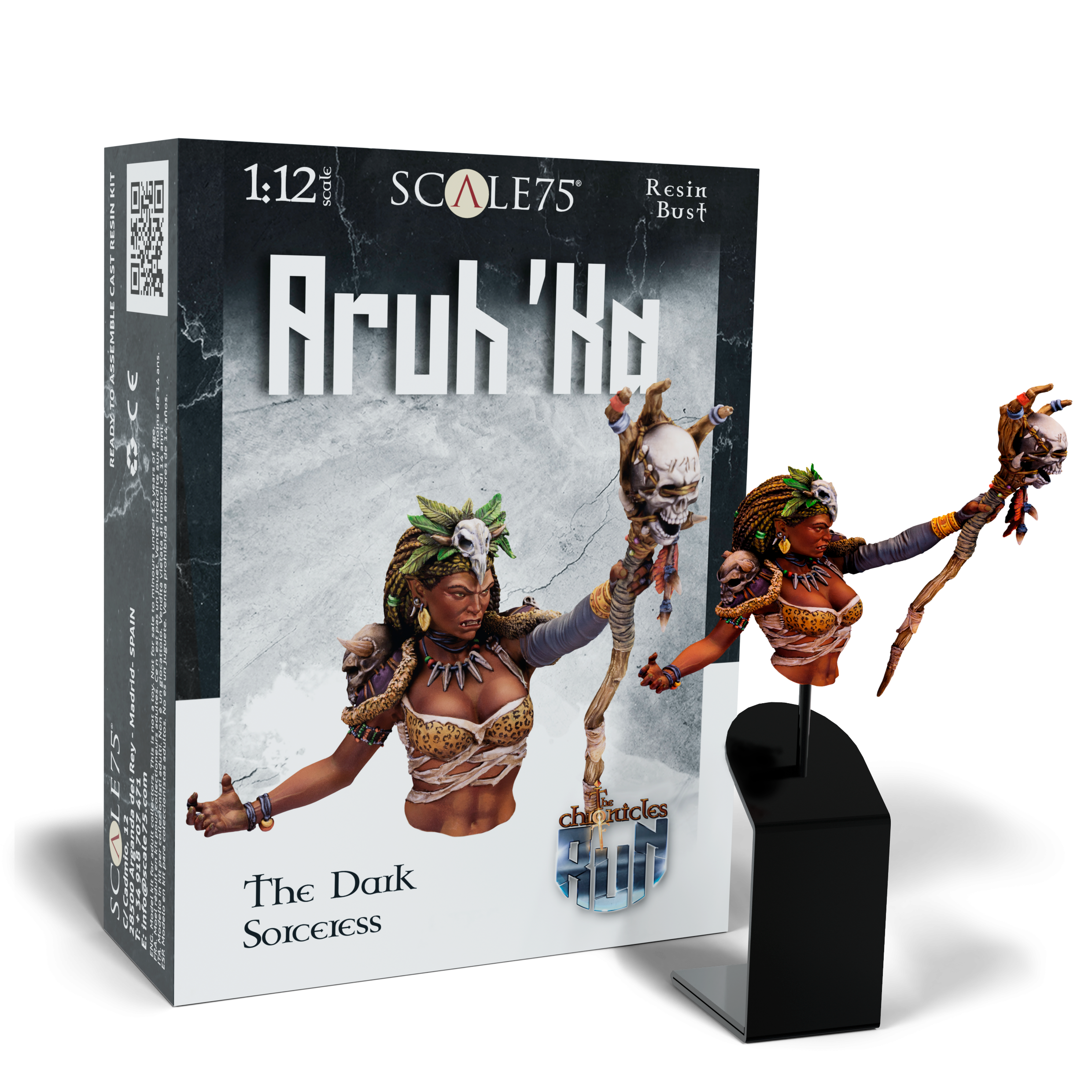 scale75-aruh-ka-the-dark-sorceress-miniatura-fantasy-the-chronicles-of-run image 1