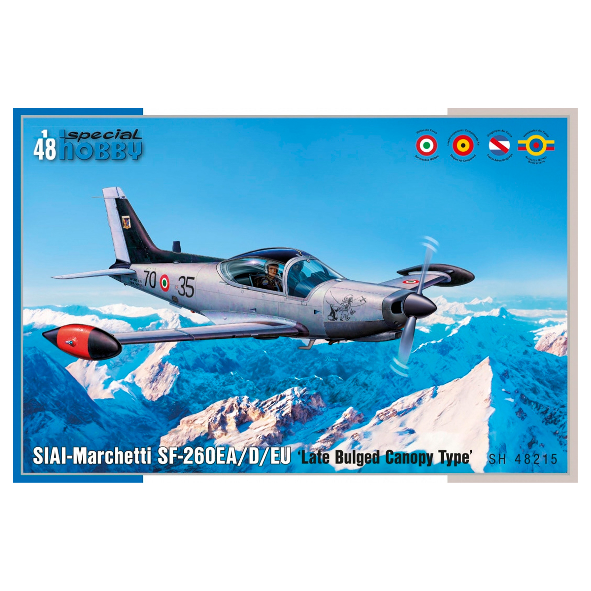 ak-interactive-siai-marchetti-sf-260ea-d-eu-late-bulged-canopy-type-1-48 image 1