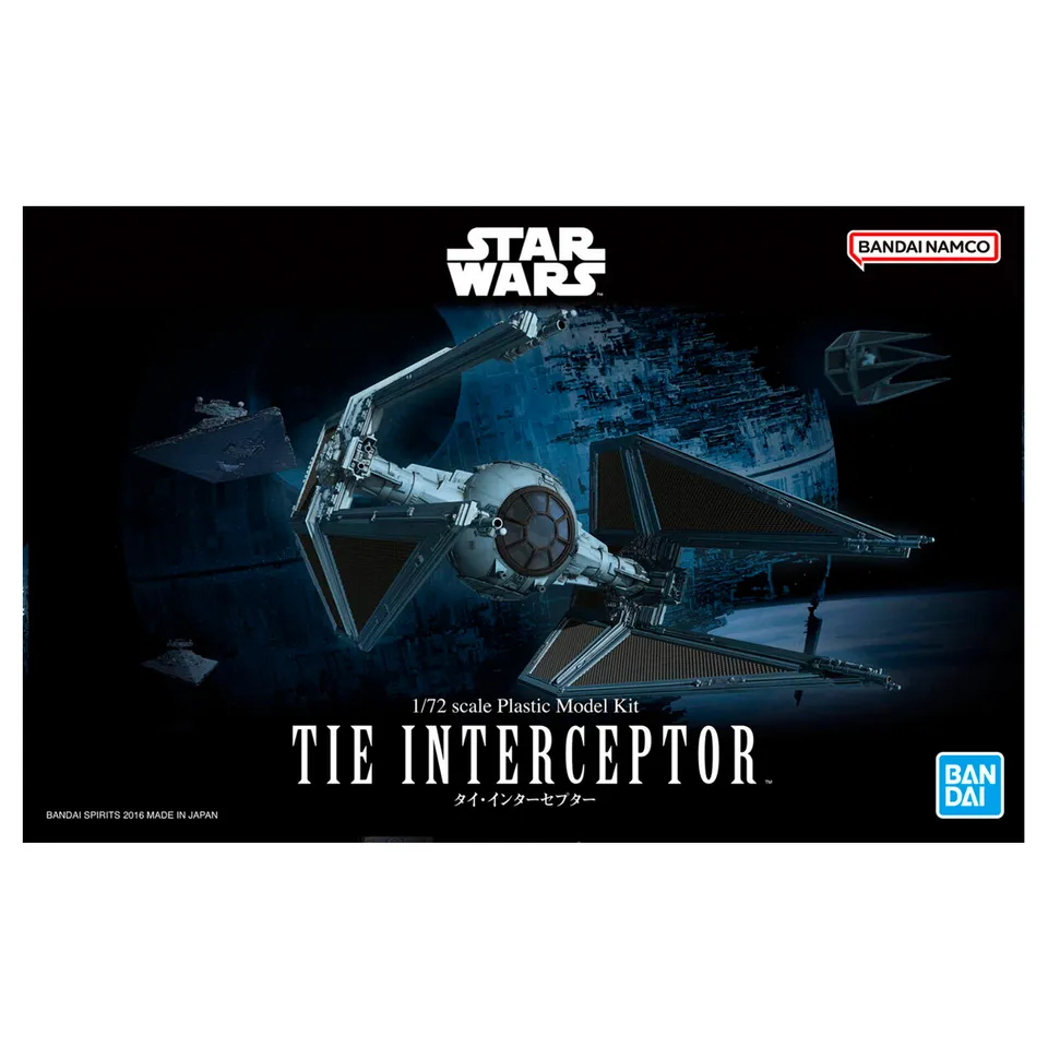 ak-interactive-1-72-tie-advanced-easy-click-bandai-astronave-modellismo image 1