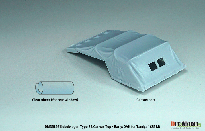 ak-interactive-kubelwagen-type-82-canvas-top-early-dak-1-35-for-tamiya-capote-in image 2