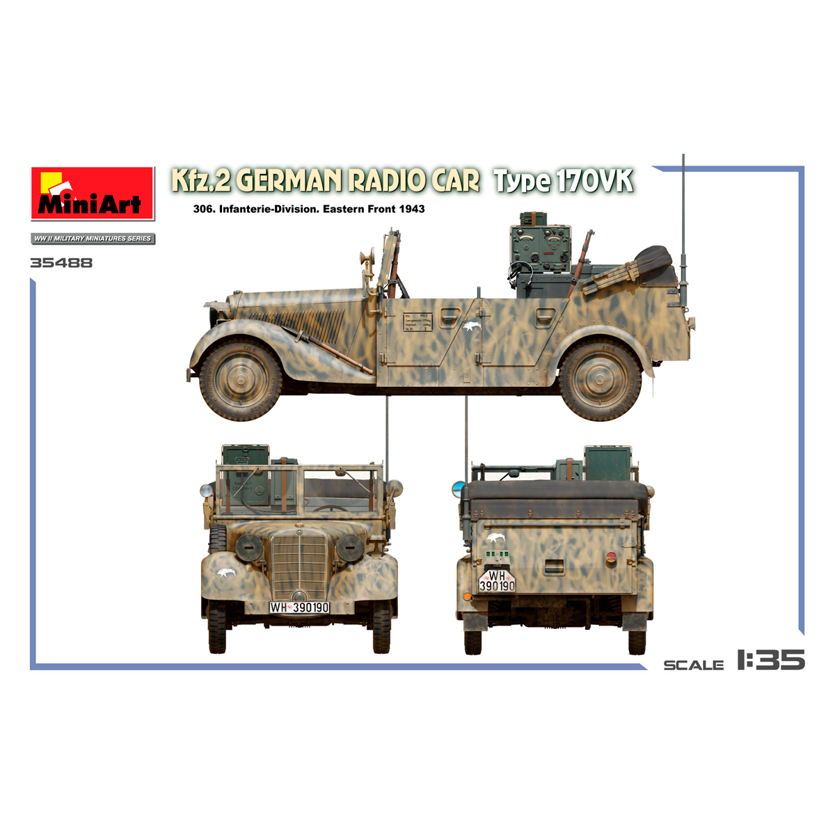 ak-interactive-1-35-kfz-2-german-radio-car-type-170vk-kit-modello-militare-scala image 7